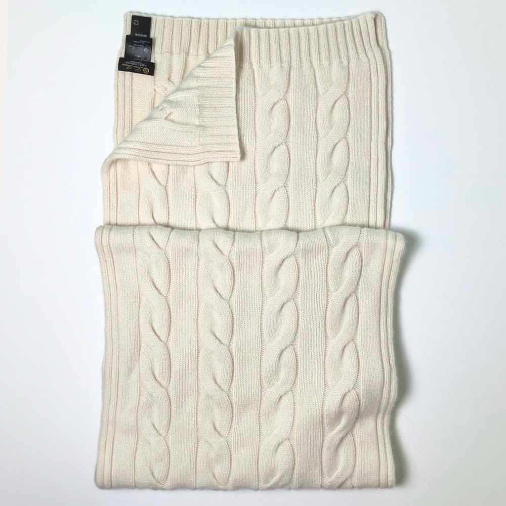NWT Loro Piana Napier Scarf | Baby Cashmere | White Snow | Original Packaging - Picture 5 of 16